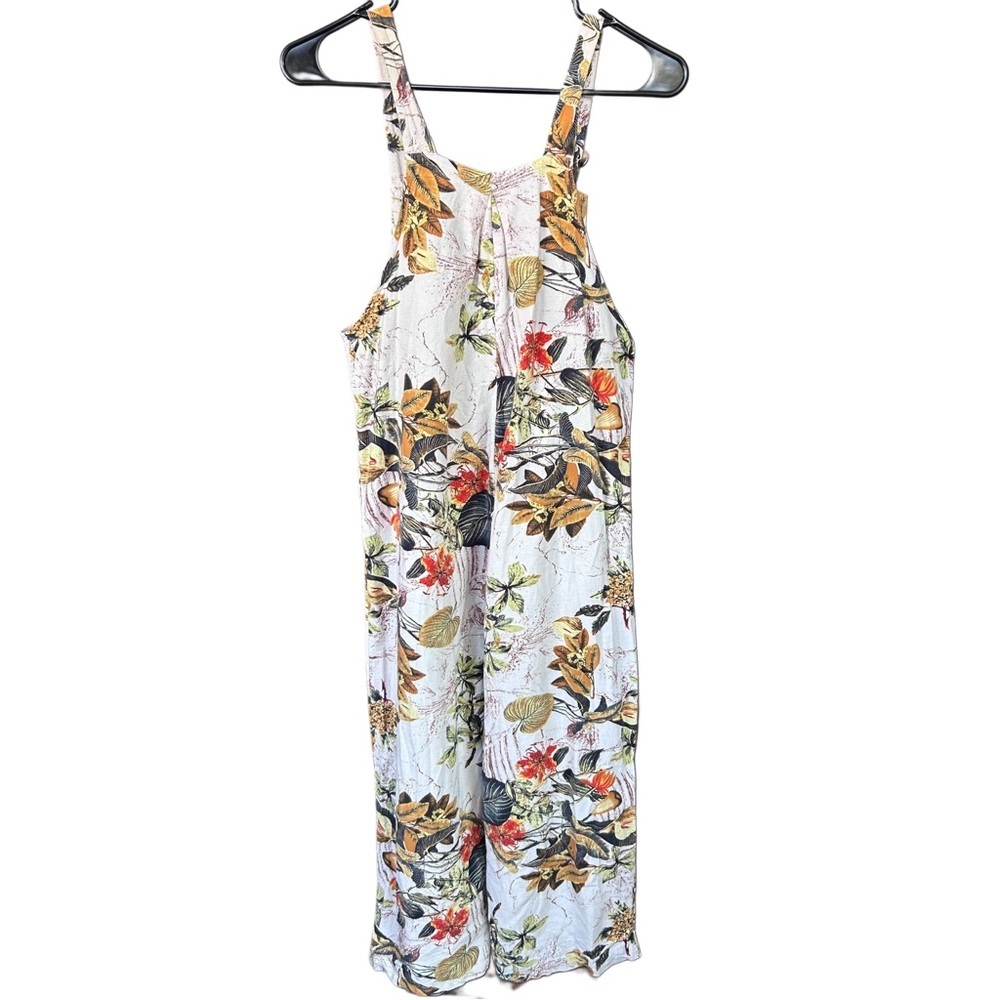 Floral Print Jumpsuit - Multicolor - Picture 2 of 6